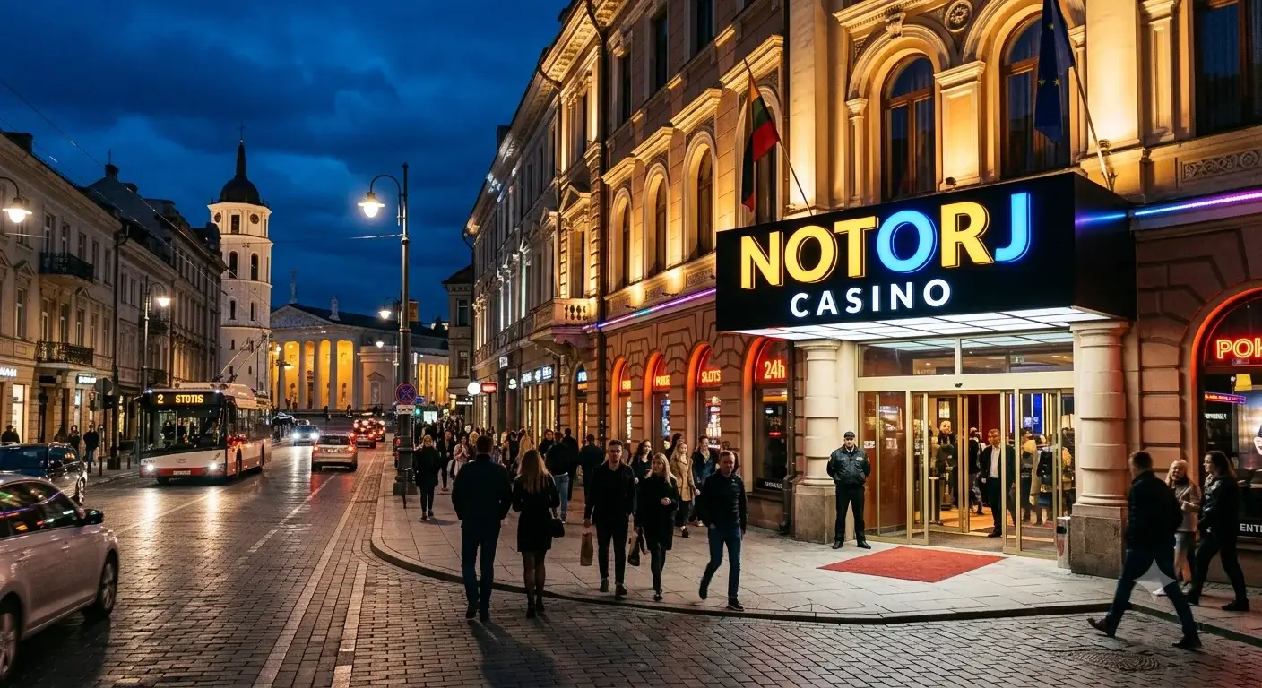 Grand Casino Vilnius interjeras